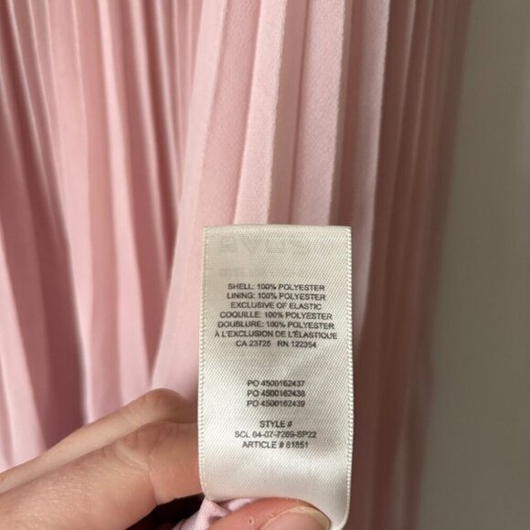 Aritzia Wilfred Twirl Midi Skirt Light Pink Size XS - Picture 11 of 11